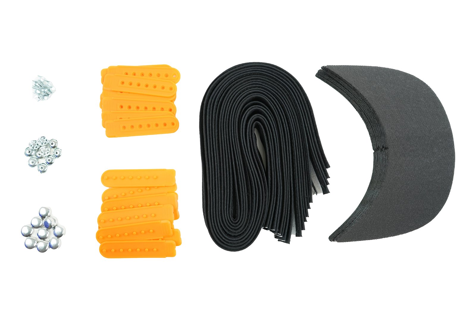 Yellow Plastic Snapback Cap Making Kit (10 Kit)